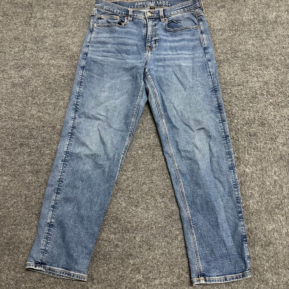 American Eagle Jeans Womens Size 6 Short Blue Skinny Medium Wash Denim Stretch